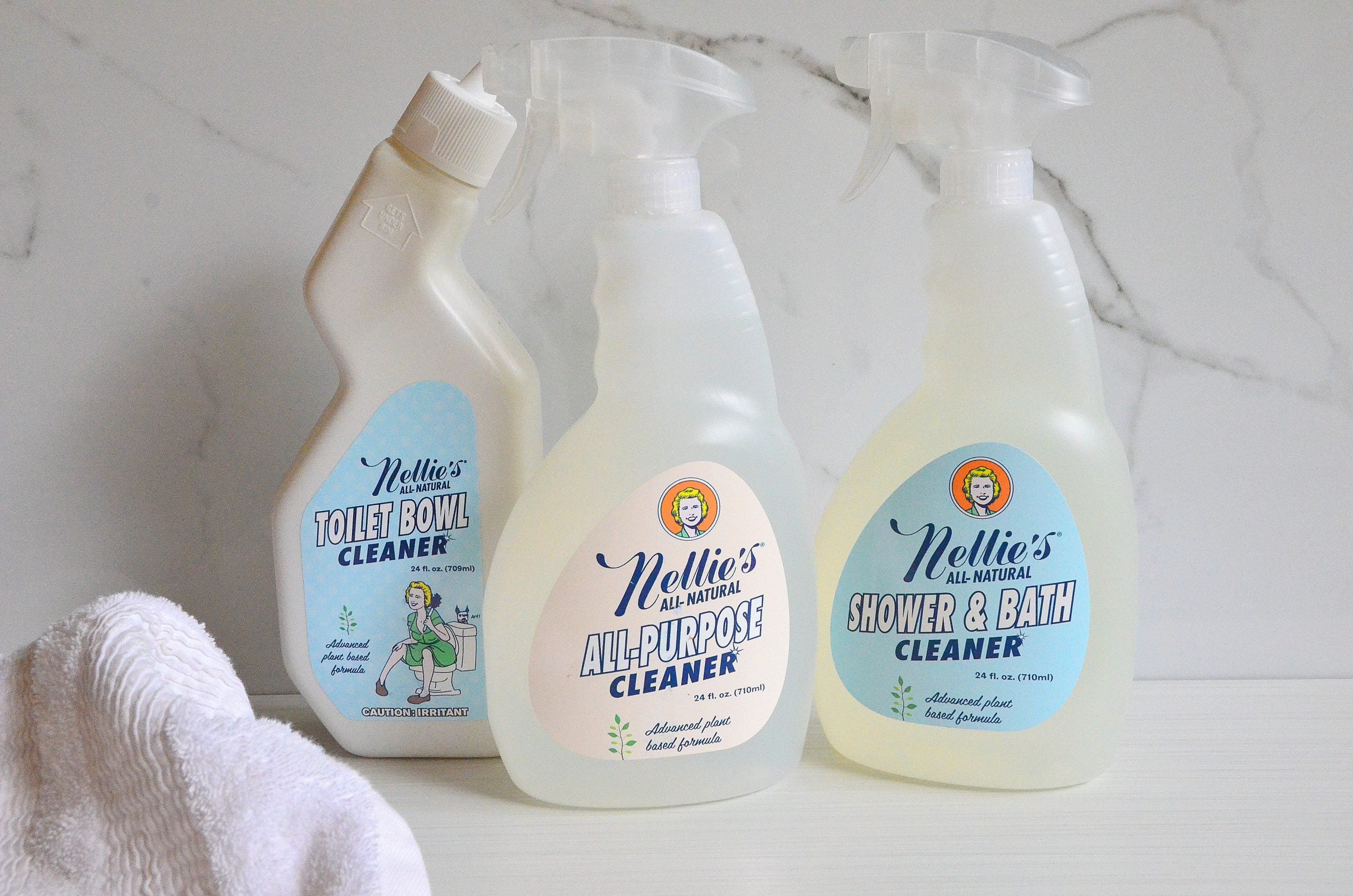 Nellies Cleaner, Toilet Bowl, All-Natural - 24 fl oz