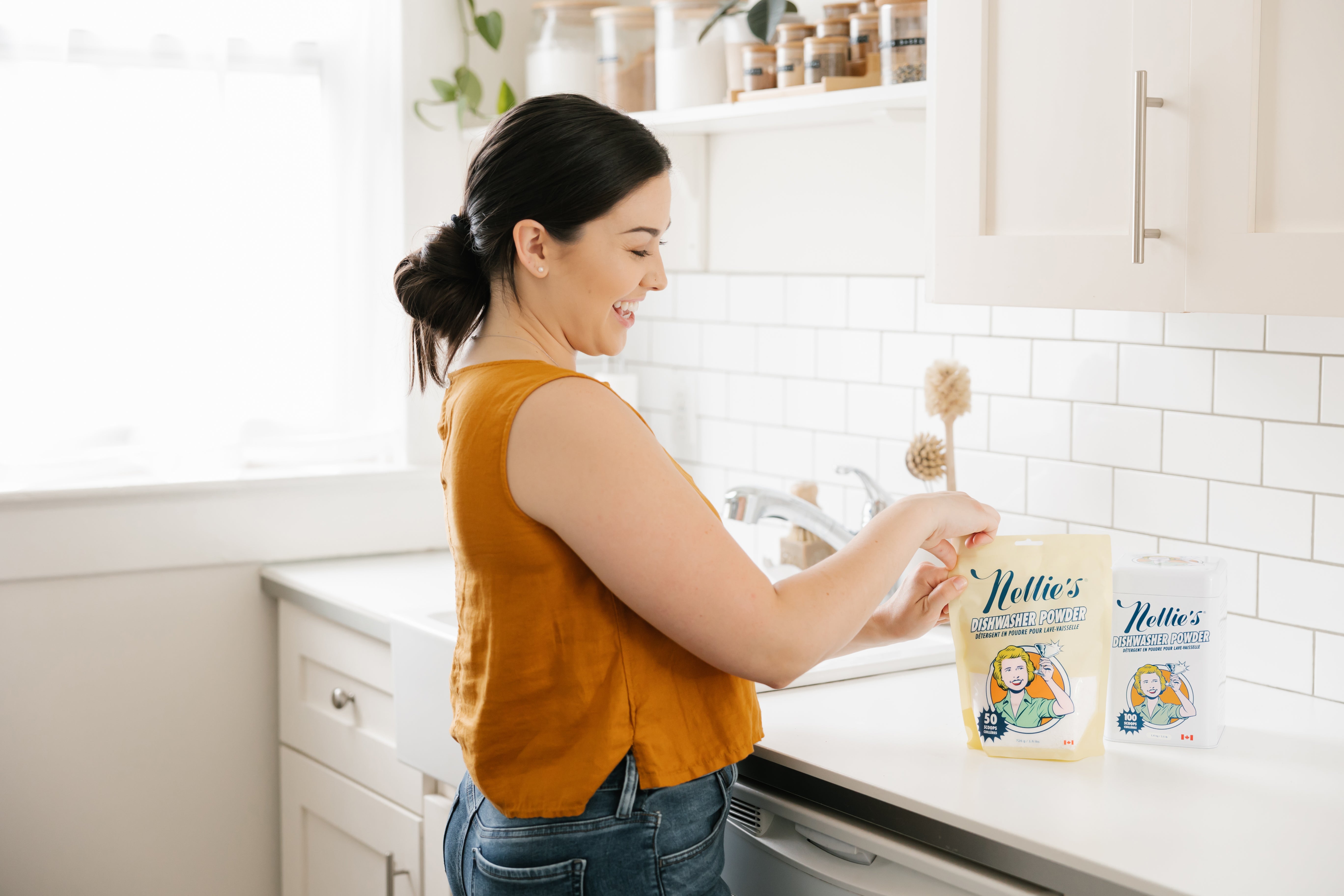 Dishwashing with Nellie's 