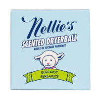 Nellie's Bergamot Scented Dryerball packaging on white background