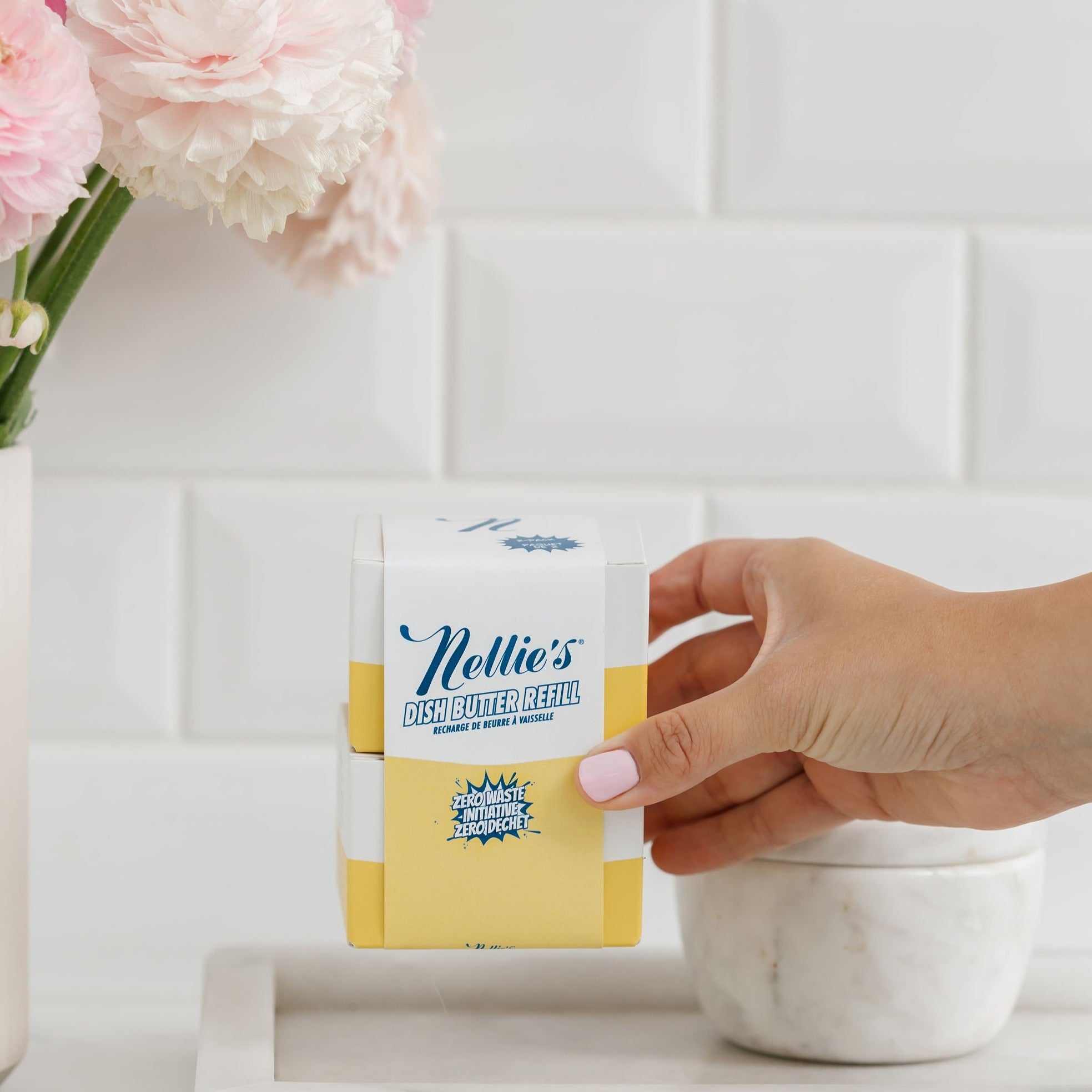 Nellie's Dish Butter Refill 2 Pack ZeroWaste Dish Soap