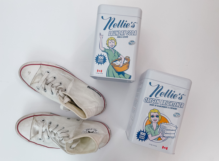 Sneaker cleaning tips you will love - using Nellie's!