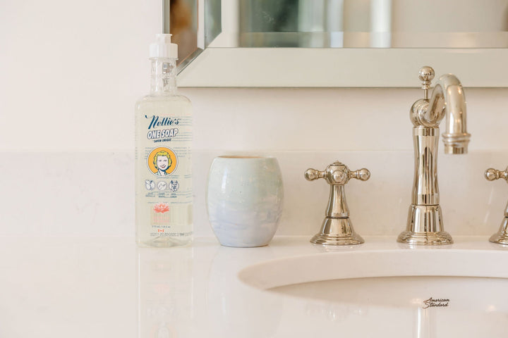 Bathroom sink.