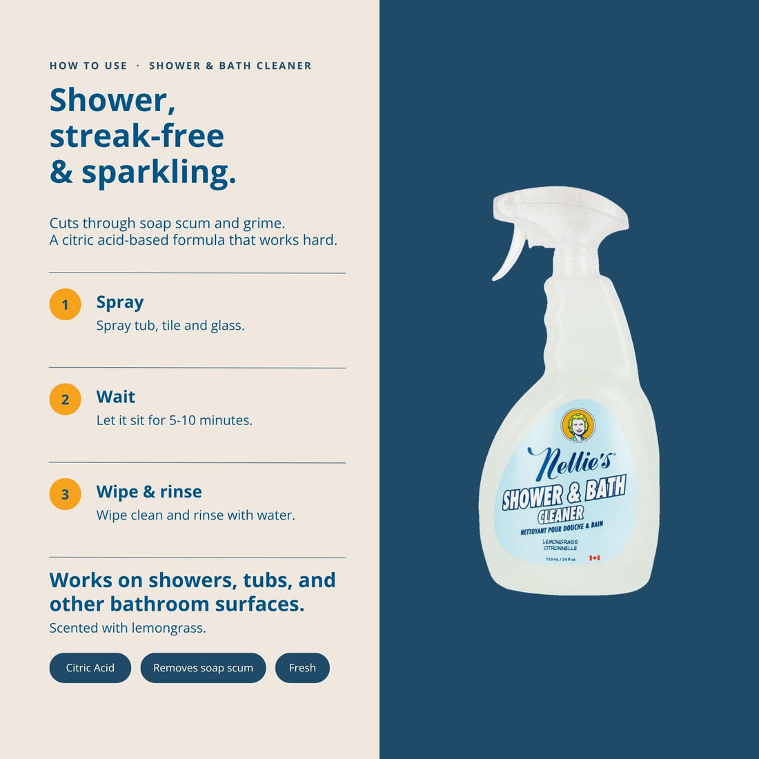Shower & Bath Cleaner
