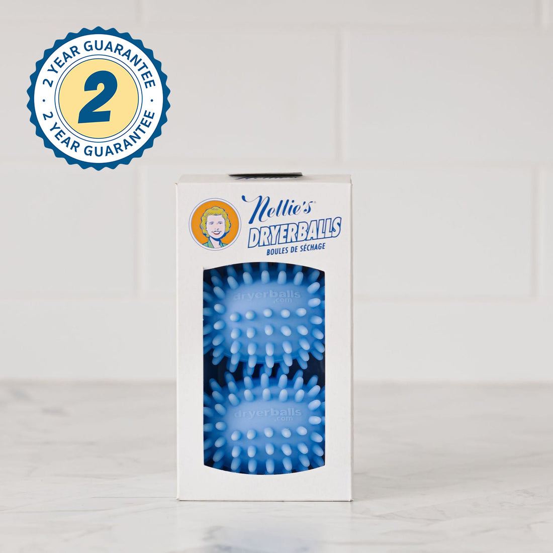 2 pack of Nellie's Rubber Dryerballs