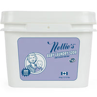 Nellie's Baby Laundry Soda 500 Loads in a resealable bulk bucket