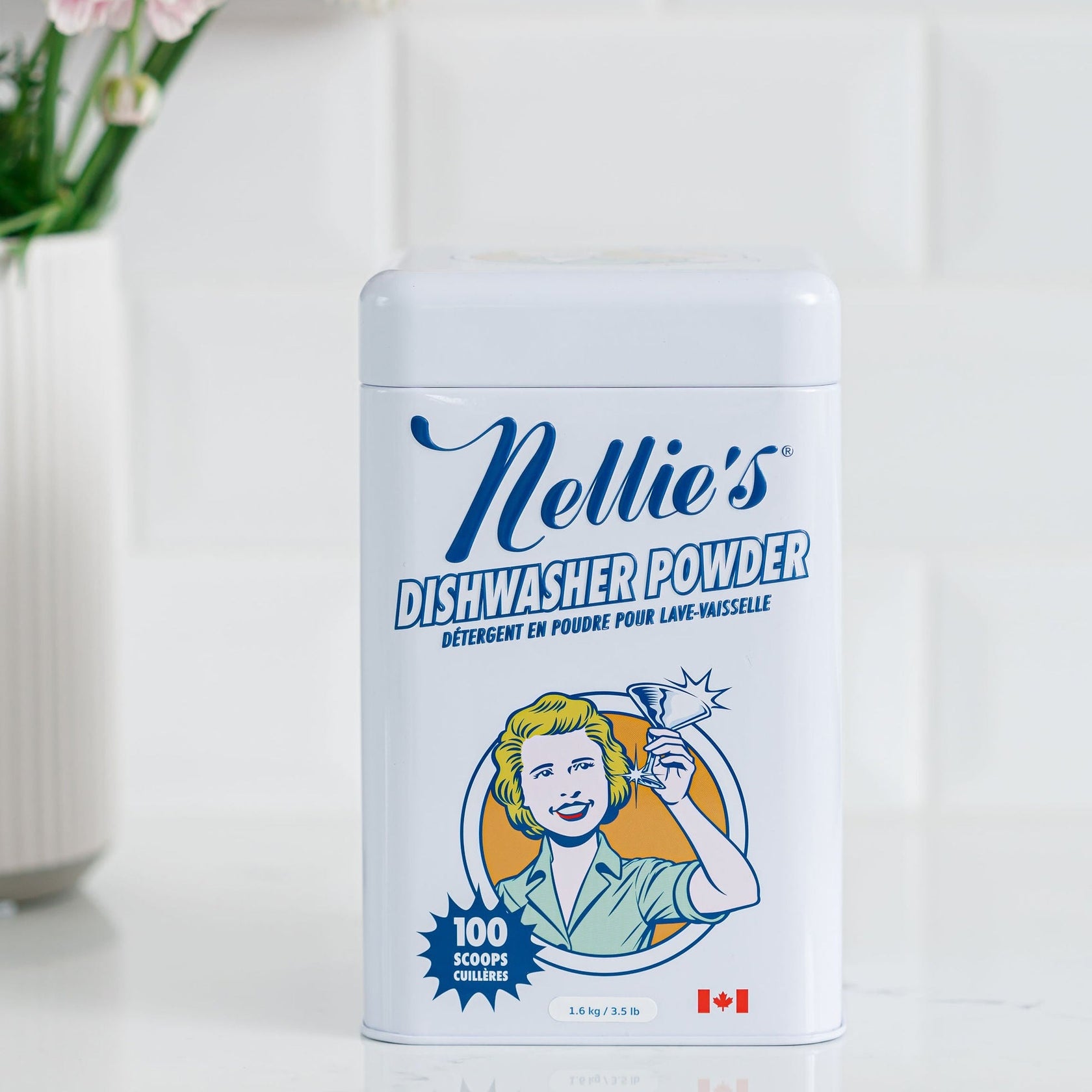 Nellie's Dishwasher Powder | Plant-Based | Dishwasher Detergent
