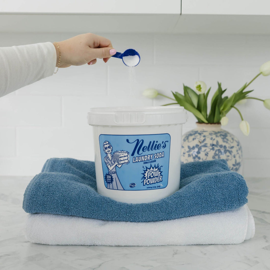 Laundry Soda with POW Powder