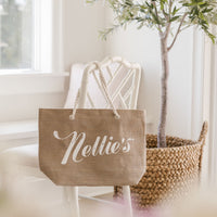 Jute Tote Bag